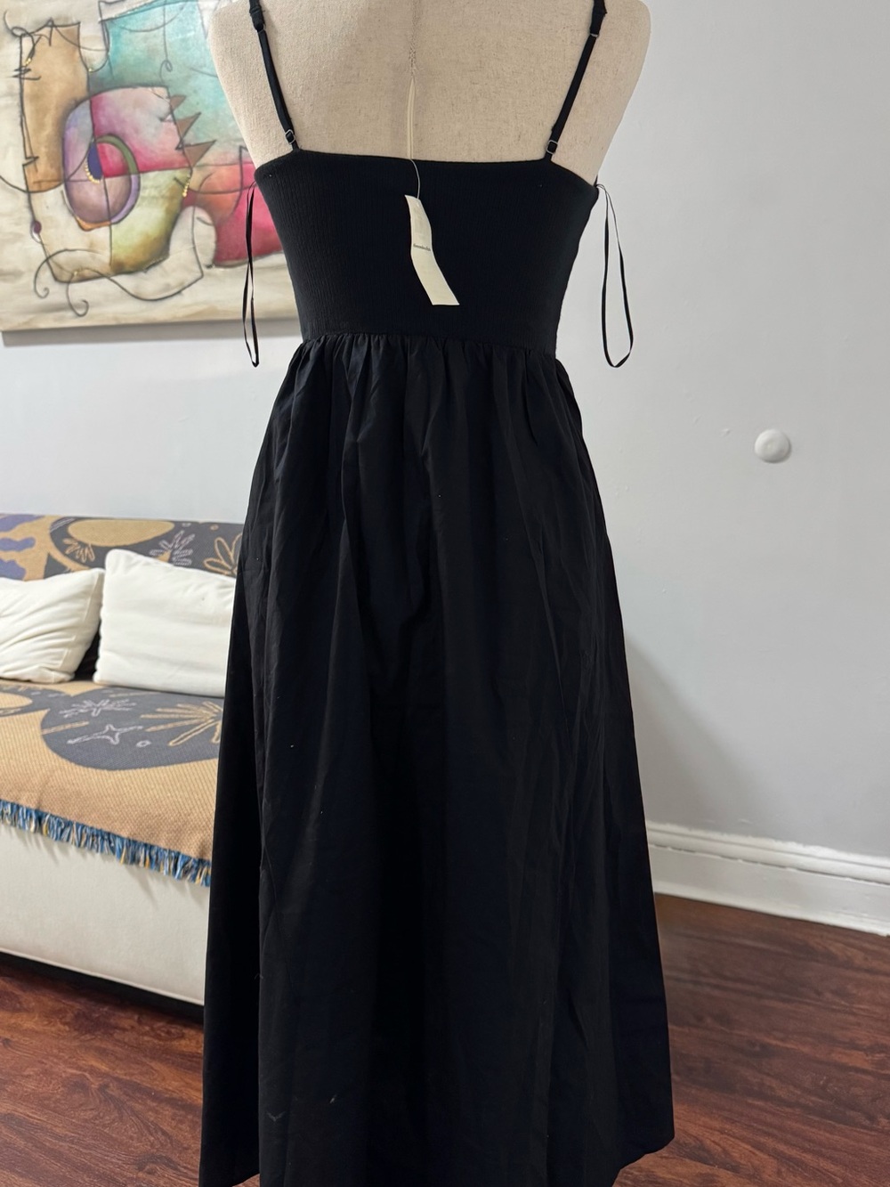 Abercrombie & Fitch Black Maxi Dress NWT SP - Picture 4 of 8